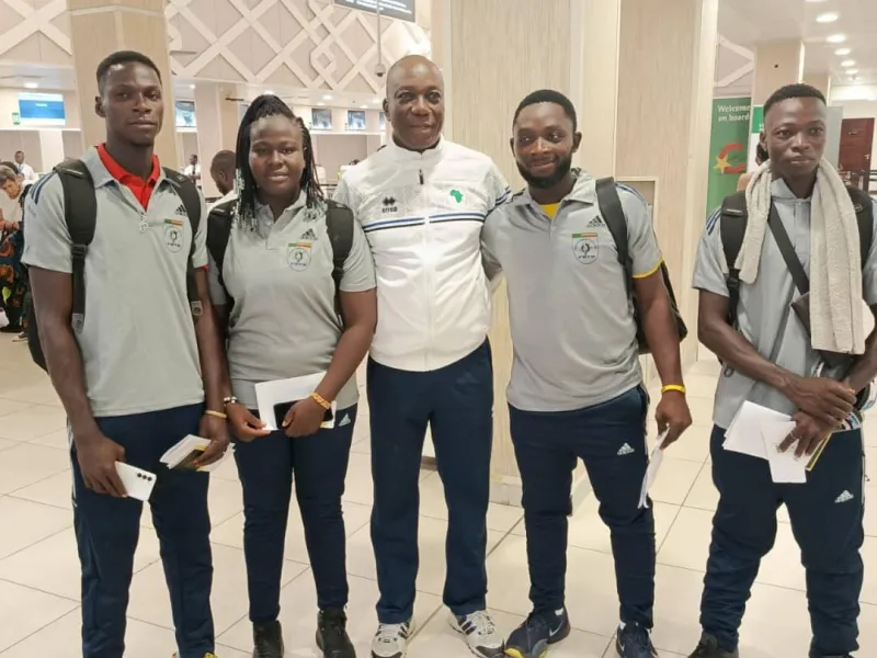 Une délégation mixte d'officiels de Dynamic Volleyball Djougou séjourne en France