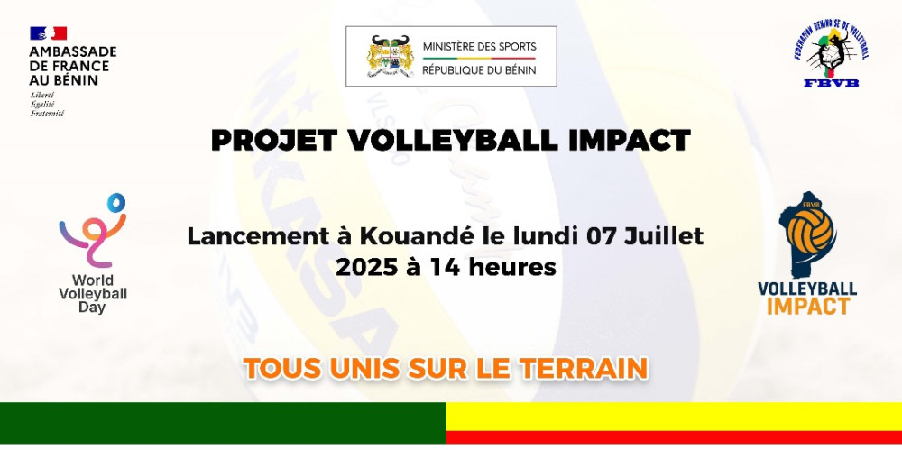 Volleyball Impact : un projet d’envergure pour la jeunesse du Nord-Bénin