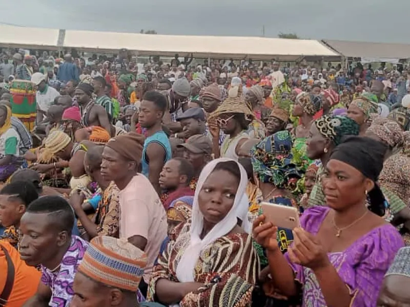 Ferveur populaire autour de la  célébration de la première édition de la fête de la fraternité et de la culture à Kolokondé.