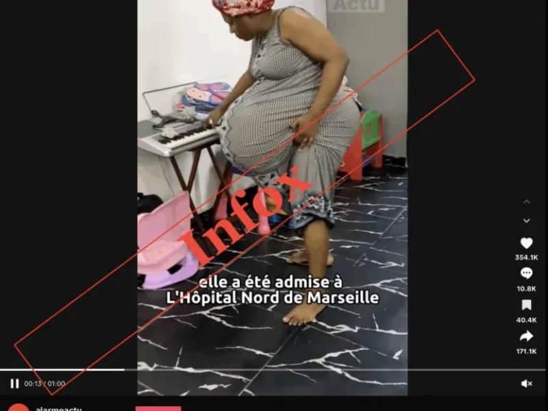 Vérification des faits : Faux, aucune femme n’a donné naissance à 10 bébés à Marseille en France.