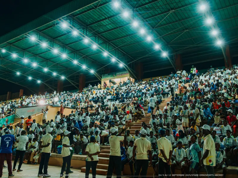 1 488 jeunes réunis pour écrire une nouvelle page du sport scolaire au Bénin