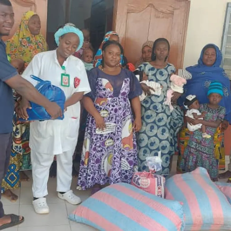 Sedjro Informatique apporte son soutien aux enfants de la Maison Koofaba de Djougou