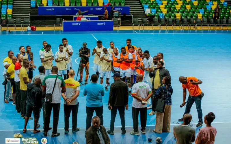 CAN Handball 2026, une première sortie difficile mais riche d’enseignements pour les Guépards du Bénin