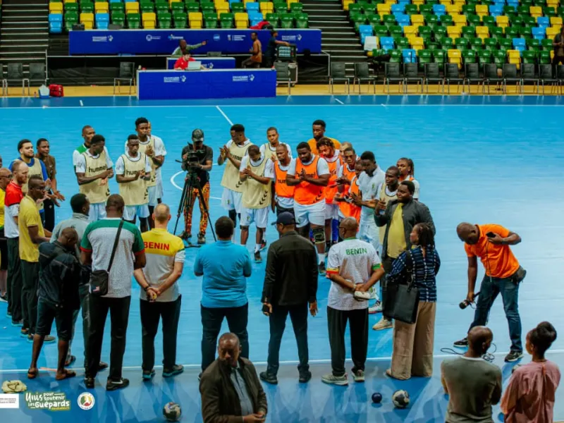 CAN Handball 2026, une première sortie difficile mais riche d’enseignements pour les Guépards du Bénin