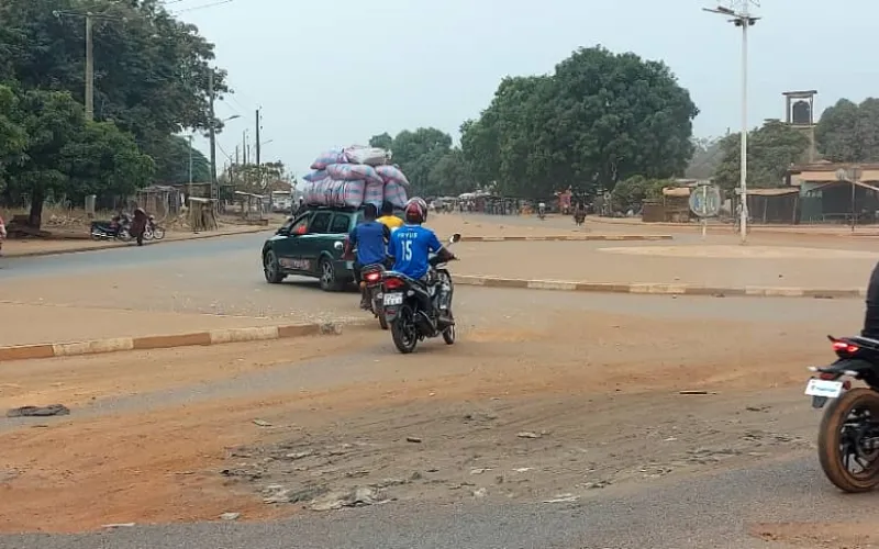 Djougou, quand un carrefour devient un piège pour les usagers de la route