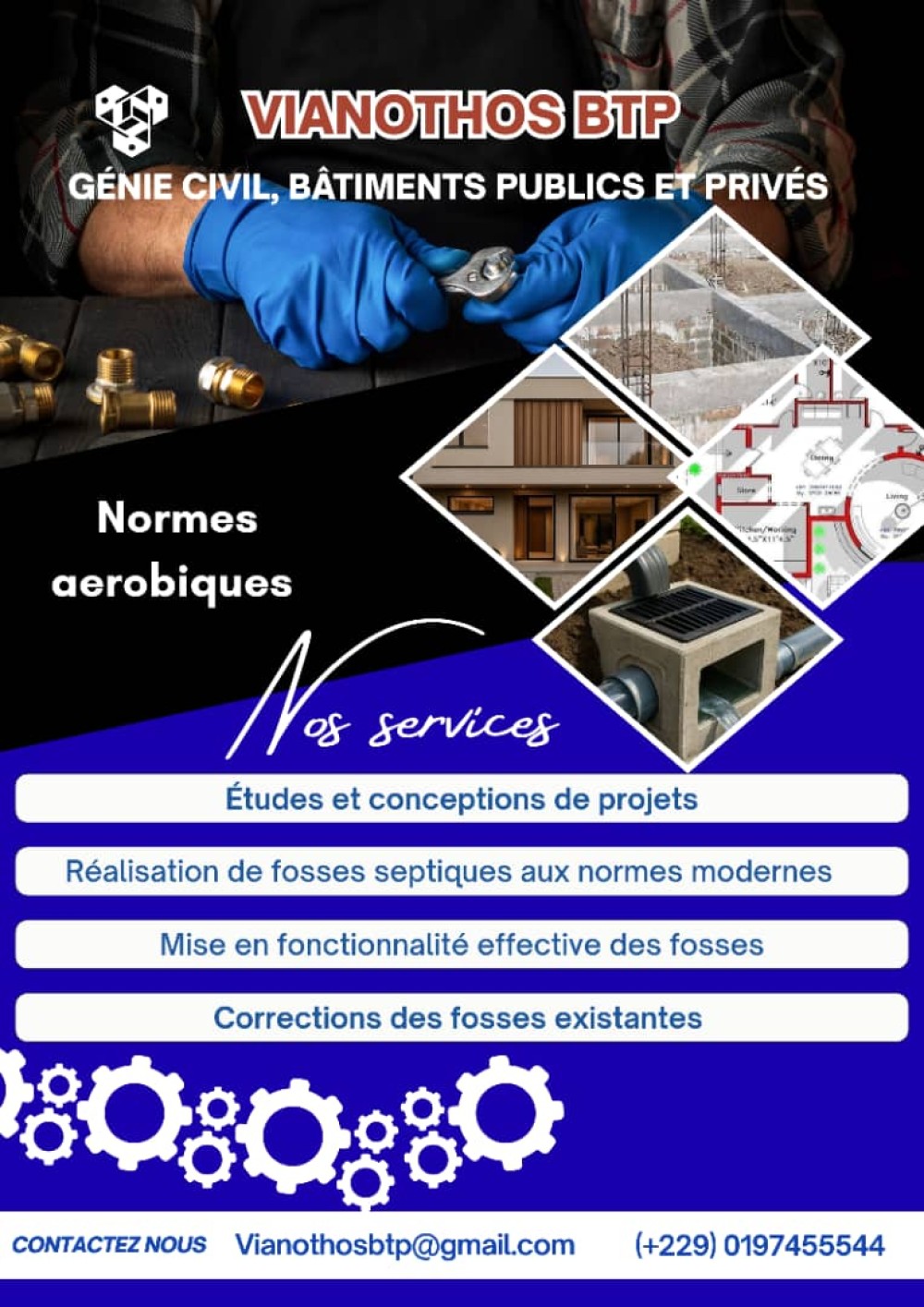 VIANOTHOS BTP, Le confort et l’économie au service de votre maison à Djougou et environ