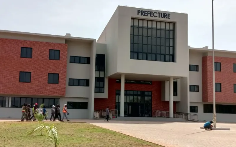 Cité administrative de Djougou : les travaux sont à un taux d’exécution de 100%