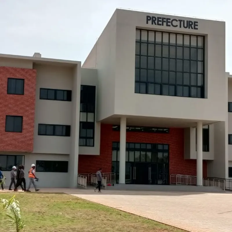 Cité administrative de Djougou : les travaux sont à un taux d’exécution de 100%